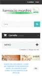 Mobile Screenshot of farmaciamanfrini.it